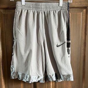 Nike Gray Mesh Basketball Shorts